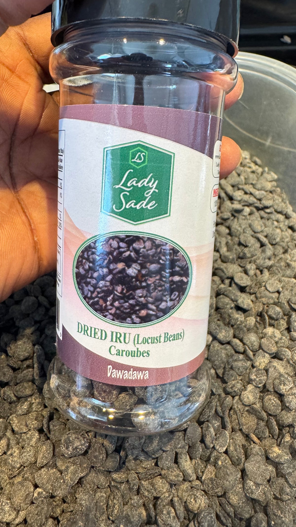 Dried Iru Seed (Locust Beans)