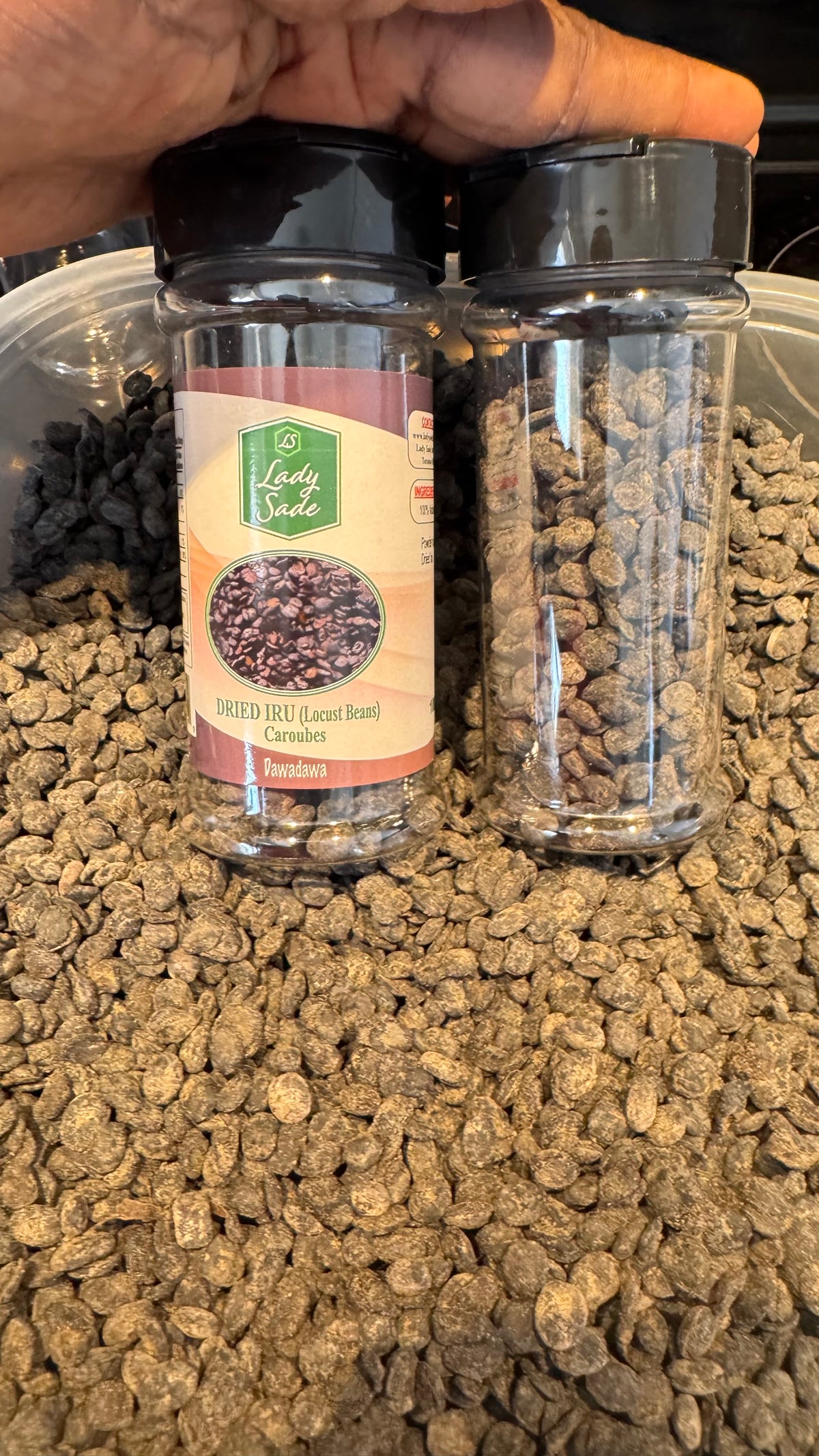 Dried Iru Seed (Locust Beans)