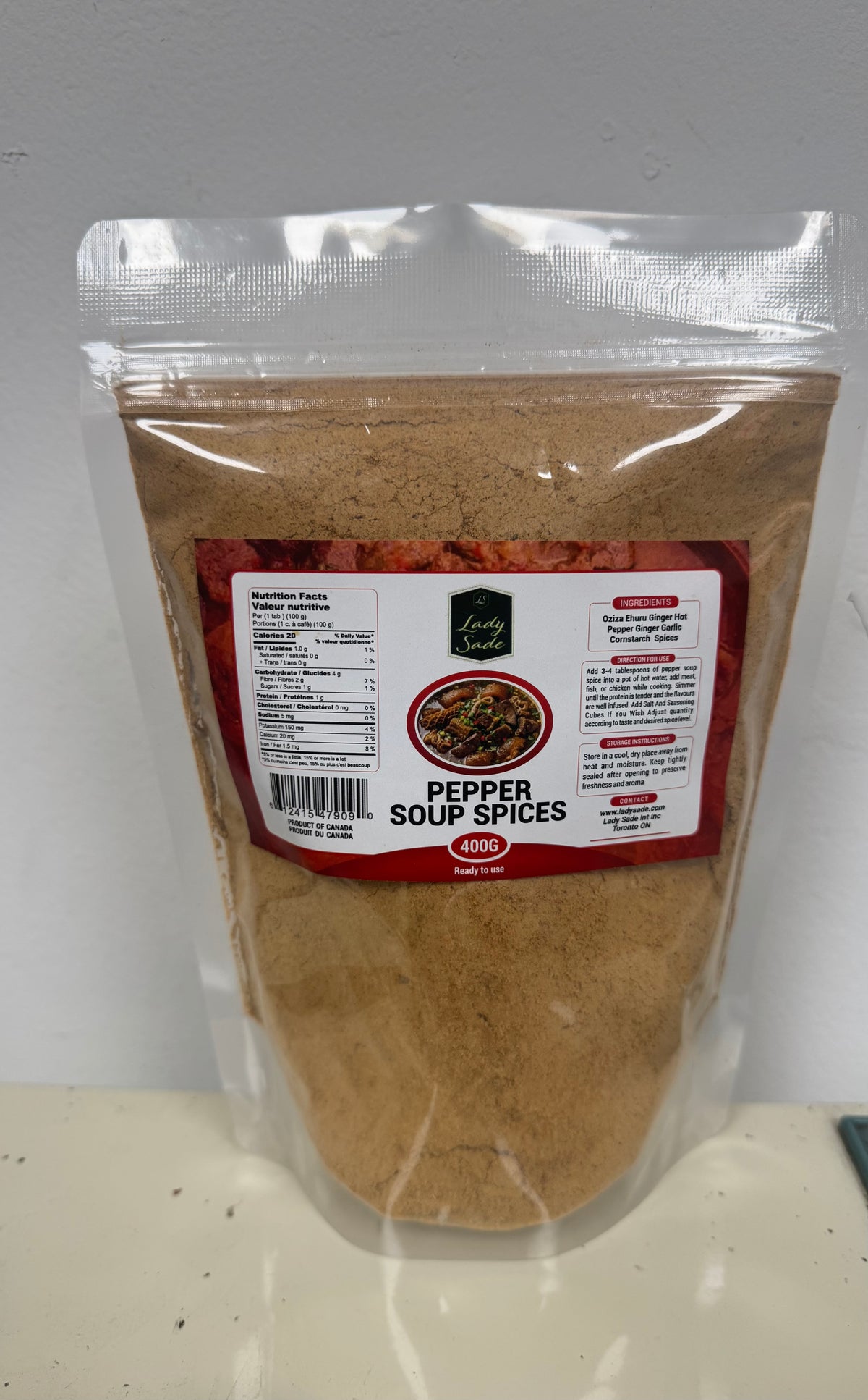 Pepper Soup Spice 400g